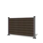 Pannello di recinzione in WPC - Altezza 120 cm - Mod 1B